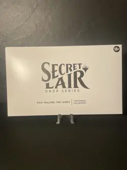 Post Malone the Lands FOIL - Factory Sealed Secret Lair -Magic the Gathering MTG - Image 1