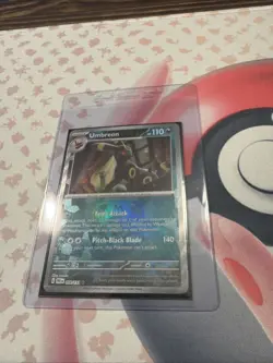 Pokemon Umbreon TCG Prismatic Evolutions Master Ball Reverse Holo Card 059/131 - Image 1