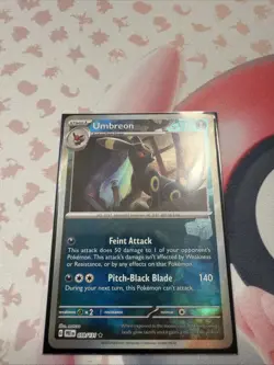 Pokemon Umbreon TCG Prismatic Evolutions Master Ball Reverse Holo Card 059/131 - Image 2