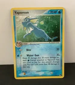 Pokemon TCG Mew Vaporeon Venusaur POP Series Promos Holo Rare Bundle Lot Of 3 - Image 4
