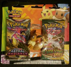 Pokemon TCG- 2 Blister Packs w/ 2 Packs Each EVOLVING SKIES & ASTRAL RADIANCE - Image 2