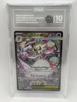 Pokemon Mega Gardevoir EX 178/132 TAG Gem Mint 10 (976) Mega Evolution SIR -RARE - Image 4
