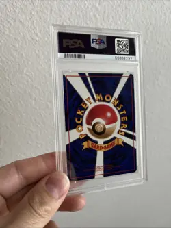Pokemon Japanese Vending Series 1 Metapod #11 1998 PSA 9 MINT - Image 3