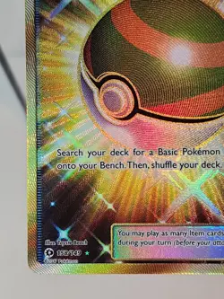 Pokemon TCG: Nest Ball 158/149 - Gold Secret Rare Holo Full Art - NM/LP - Image 5