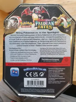 Pokemon TCG Paldean Fates Charizard Tin - New and Sealed - Image 2