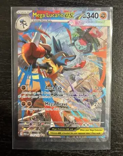 Mega Lucario ex 179/132 - Pokemon TCG Mega Evolution Holo SIR - NM/M 179/132 - Image 1