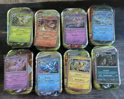 Pokemon Prismatic Mini Tin Display Promos And Tins Costco - Image 1