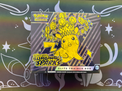 Pokemon TCG Scarlet & Violet Surging Sparks Sealed Elite Trainer Box ETB - Image 1