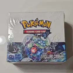 Pokemon TCG Stellar Crown Booster Box (Factory Sealed) - Image 1