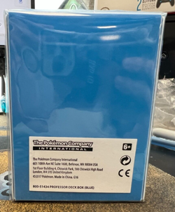Pokemon SEALED Professor Program 2017 Blue Deck Box!! - Image 5