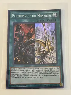 Pantheism of the Monarchs SR01-EN023 Emperor of Darkness 1st Edition - Image 1