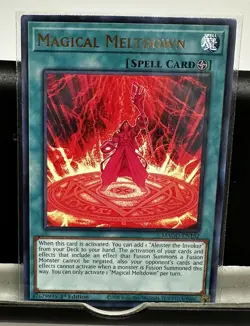Yu-Gi-Oh! TCG Magical Meltdown Maximum Gold MAGO-EN152 1st Edition Rare - Image 1