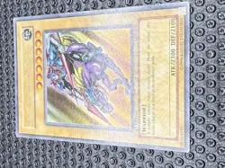 Yugioh Gaia the Fierce Knight LOB-006 1st Edition Ultra Rare VLP/LP - Image 2