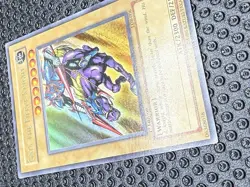 Yugioh Gaia the Fierce Knight LOB-006 1st Edition Ultra Rare VLP/LP - Image 3