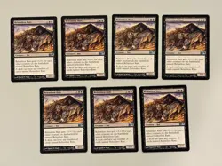 Relentless Rats - Lot of 7 Cards - Magic 2010 - M10 - MTG Magic the Gathering - Image 1