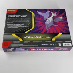 Pokemon TCG Mega Latias EX Box 4 Booster Packs Promo Jumbo Oversize Card Set - Image 3