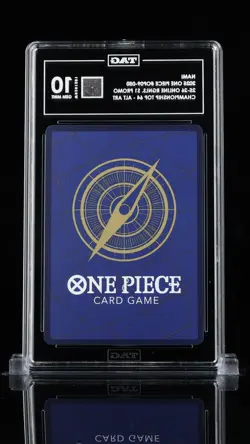 Nami Championship Card OP09-050 One Piece TCG English Top64 TAG 10 - Image 2