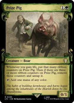Prize Pig (Showcase Scrolls) - Near Mint MTG - Image 1