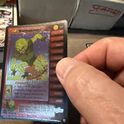 LIMITED FOIL 4 CARD SAIBAIMEN LOT #243-246 SAIYAN SAGA DRAGON BALL Z CCG SCORE - Image 5