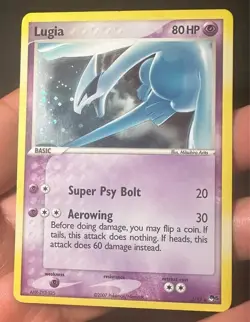 Lugia 2/17 POP Series 5 Holo Rare Pokemon Card 2007 NM/LP - Image 1