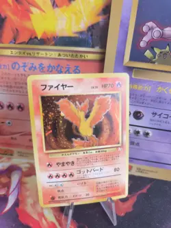 Pokemon Karte Card Lavados Moltres Mysterious Of Fossil Holo Wotc japanese NM - Image 1