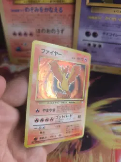 Pokemon Karte Card Lavados Moltres Mysterious Of Fossil Holo Wotc japanese NM - Image 3
