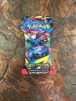 Pokemon Mega Evolution Booster Pack - 10 Cards Pack SEALED Cover art is Correct - Image 2
