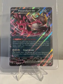 Fezandipiti EX Shrouded Fable Holo Double Rare Pokemon TCG Card 038/064 - Image 1