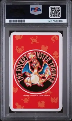 PSA 10 GEM MINT 1996 POKEMON RED VERSION PLAYING CARDS RED ASH JACK OF SPADES - Image 2
