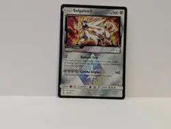 Pokemon Card Solgaleo 89/156 Ultra Prism Holo Prism Rare Near Mint - Image 1