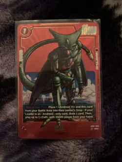 Cell SB01-009 Alternate Art Dragon Ball Manga Booster Card Fusion World - Image 1