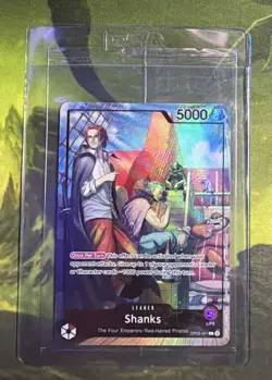 Shanks OP09-001 PSA Promo - One Piece Card Game - Factory Sealed - Image 3
