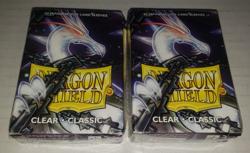 Dragon Shield 60 Japanese Size Card Sleeves AT-10601 (2-Packs) Damaged Box - Image 1