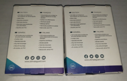 2x Ultimate Guard Cortex ORANGE MATTE Gaming Card Sleeves Standard Size 100 Pack - Image 2