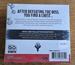 ADVENTURES IN FORGOTTEN REALMS COLLECTOR BOOSTER BOX SEALED MTG MAGIC AFR 630509982721 - Image 2