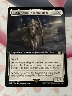 Rosa, Resolute White Mage (Extended Art) Final Fantasy Regular - Image 1