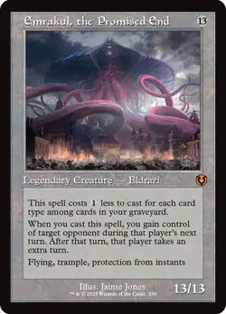 Emrakul, the Promised End Retro Frame Innistrad Remastered NM MTG - Image 1
