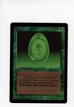 Lifeforce Beta LP MTG Magic the Gathering - Image 1