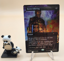 Burnt Offering 7047 FOIL Secret Lair Iron Maiden Album Art MTG BONUS - Image 1