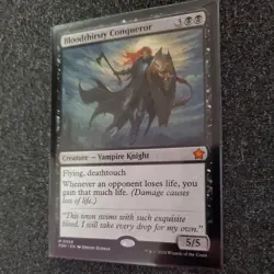 Bloodthirsty Conqueror Foundations Regular Magic The Gathering MTG - Image 2