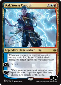 Ral, Storm Conduit NM, English MTG War Of The Spark - Image 1