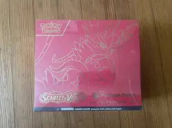 Pokemon Center ETB Elite Trainer Box Scarlet and Violet Koraidon Factory Sealed - Image 5