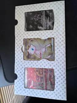 Pokemon TCG 151 UPC Promo Set Mew 053, Mewtwo 052, Metal Mew 205 New Sealed - Image 1