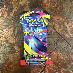 Pokemon Mega Evolution SLEEVED Booster Pack - Factory Sealed 💠Fast Shipping💠 - Image 1