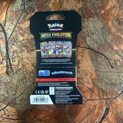 Pokemon Mega Evolution SLEEVED Booster Pack - Factory Sealed 💠Fast Shipping💠 - Image 2