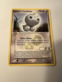 Pokemon TCG Holon's Castform Non Holo 44/110 Near Mint Condition - Image 1