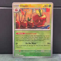 Dipplin 010/131 Master Ball Pattern Reverse Holo Prismatic Evolutions Pokemon NM - Image 2