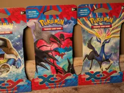 Pokemon TCG: XY Base Set Sleeved Booster Pack Lot Of 4x Complete Set New Sealed - Image 2