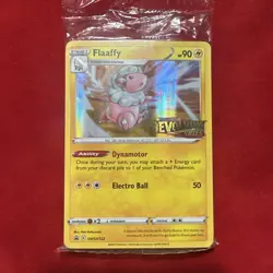 Pokemon SEALED Flaaffy SWSH122 Evolving Skies Prerelease Promo Pack!! - Image 1