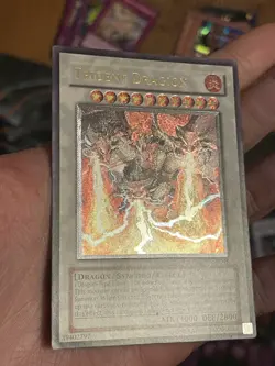 Yugioh Ultimate Rare Trident Dragion (UTR) RGBT-EN043 Raging Battle VLP - Image 4